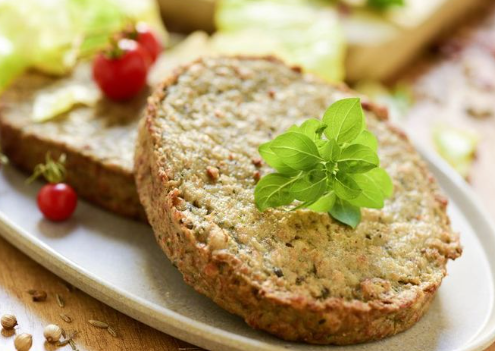 Hamburguer de grão de bico