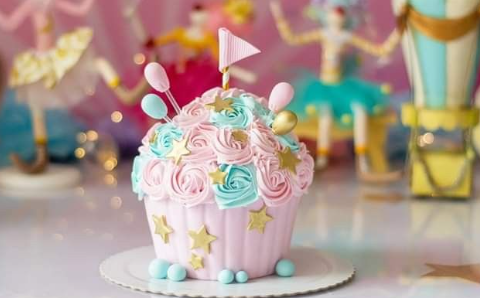 Bolo cupcake