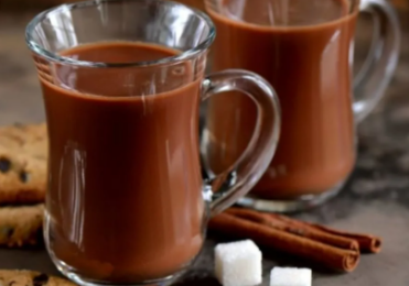 Chocolate quente sem creme de leite