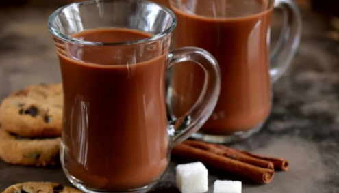 Chocolate quente sem creme de leite