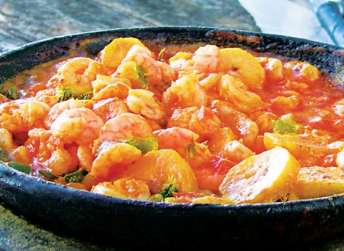 Moqueca de banana