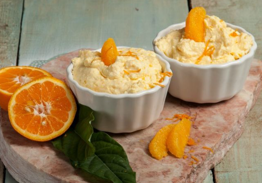 Mousse de laranja