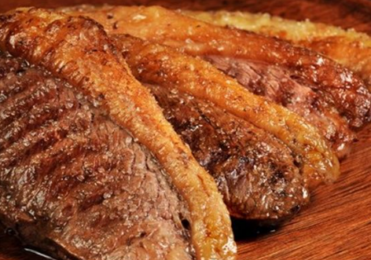 Picanha na brasa