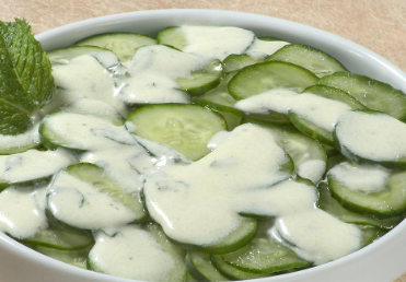 Salada de pepino