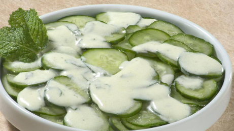 Salada de pepino 