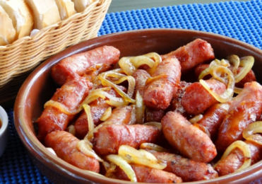 Linguiça frita