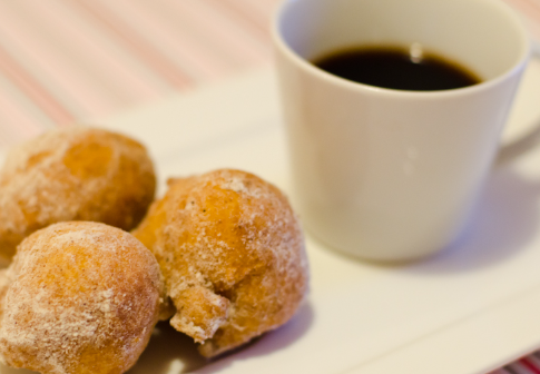 Massa de bolinho de chuva