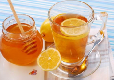 Chá de limão e mel