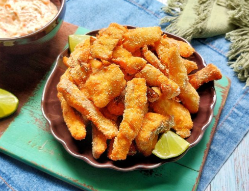 Filé de peixe frito