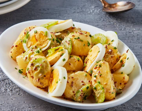 Salada de batata sem maionese