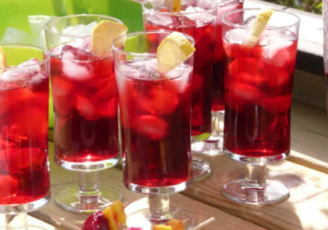 Suco de hibisco