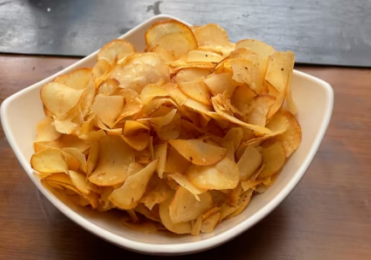 Chips de mandioca frita