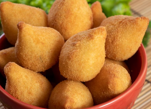 Massa de coxinha de mandioca