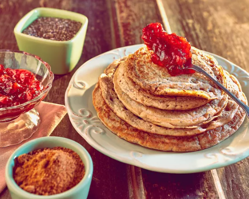 Panqueca de chia