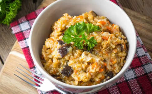 Risoto de quinoa com legumes