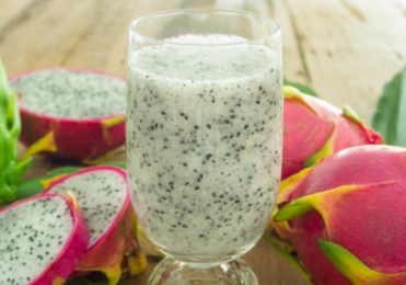 Suco de pitaya com maçã