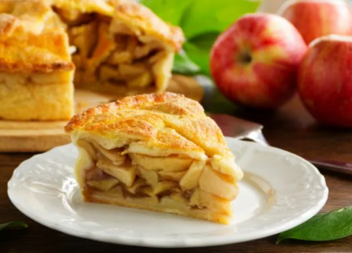 Torta de maçã fit