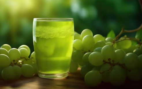 Suco de uva verde