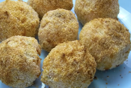 Bolinho de batata doce com aveia