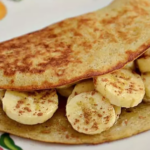 Crepioca de banana e queijo - Receitas 123