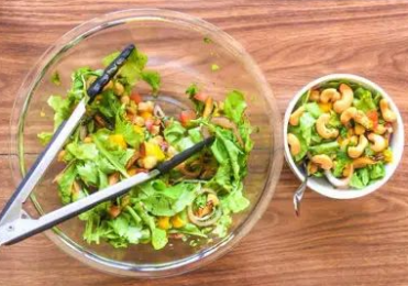 Salada de manga verde