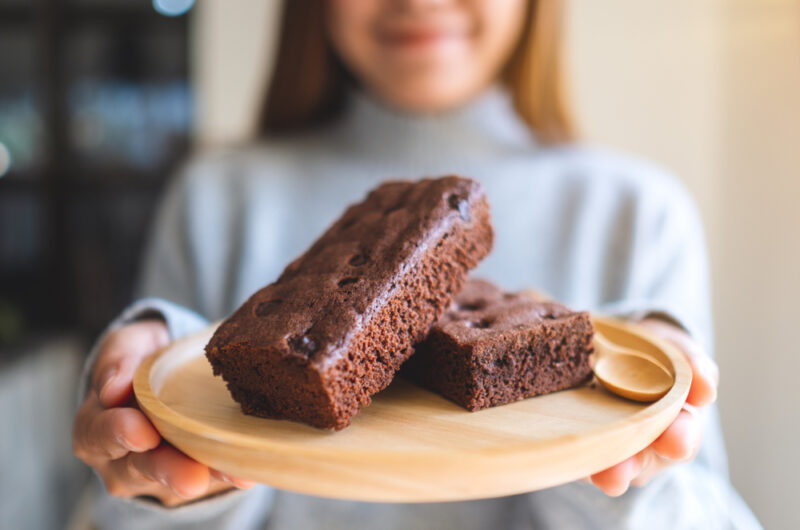 Brownie Diet sem açúcar e sem lactose